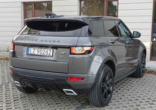 Land Rover Range Rover Evoque cena 117900 przebieg: 60000, rok produkcji 2018 z Biała małe 562